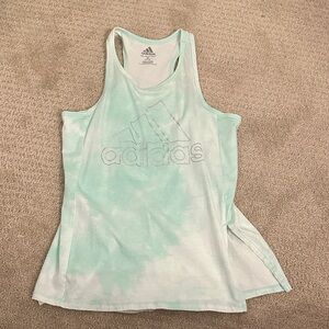 Adidas Kids' Light Green Tank Top